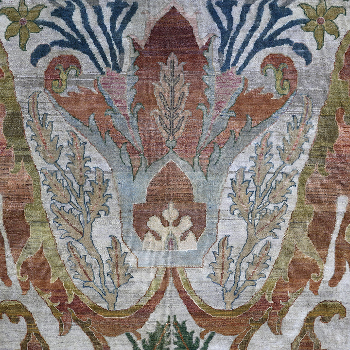 Cream Alchemy Traditional Wool Rug - 9'9" x 13'3"