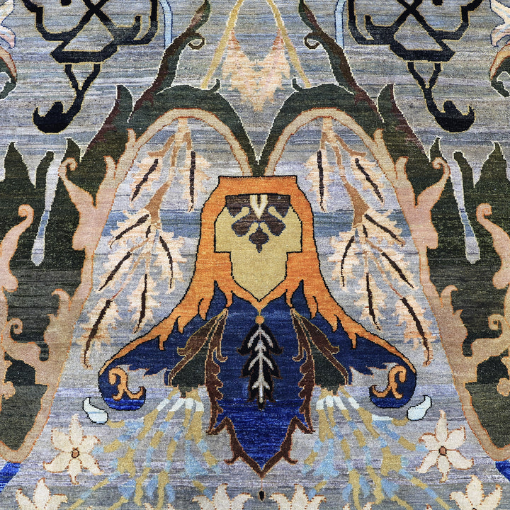 Grey Alchemy Traditional Wool Rug - 8'7" x 11'8"