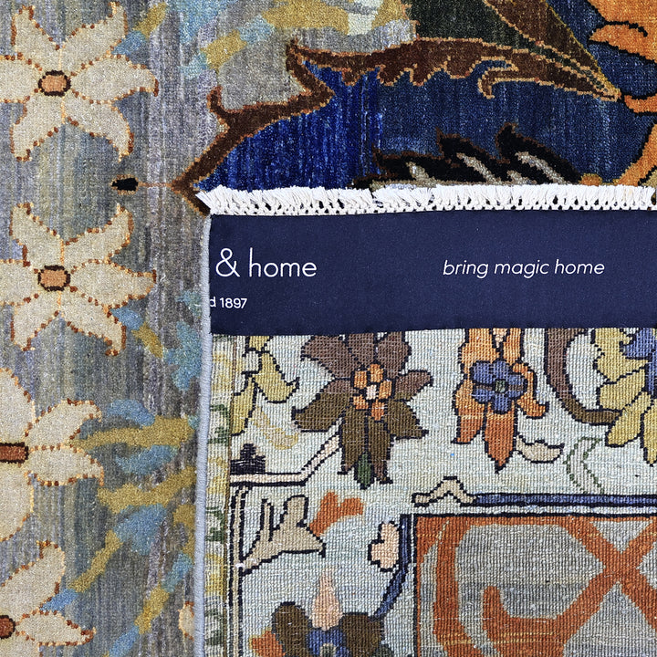 Grey Alchemy Traditional Wool Rug - 8'7" x 11'8"