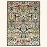 Cream Alchemy Traditional Wool Rug - 10'4" x 13'9"