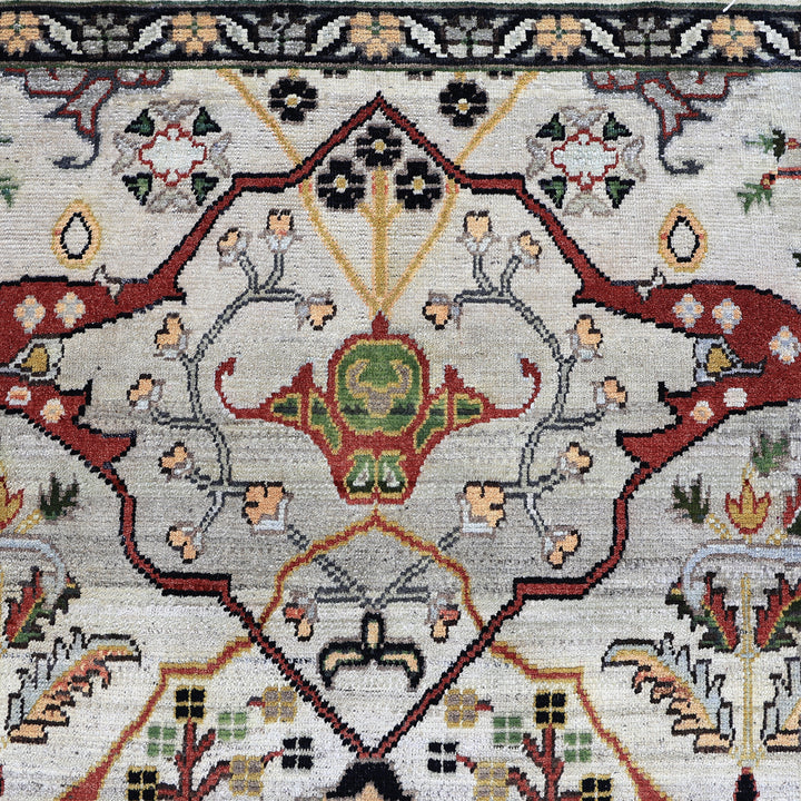 Cream Alchemy Traditional Wool Rug - 10'4" x 13'9"