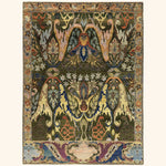 Green Alchemy Traditional Wool Rug - 9'7" x 12'11"