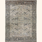 Light Brown Alchemy Traditional Silk Rug - 8' x 10'10"