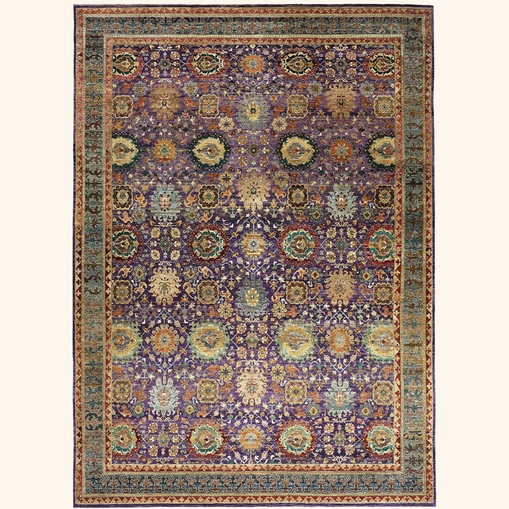 Purple Alchemy Traditional Wool Rug - 11'9" x 16'6"