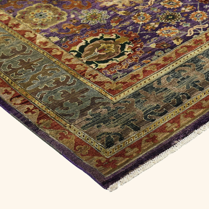 Purple Alchemy Traditional Wool Rug - 11'9" x 16'6"