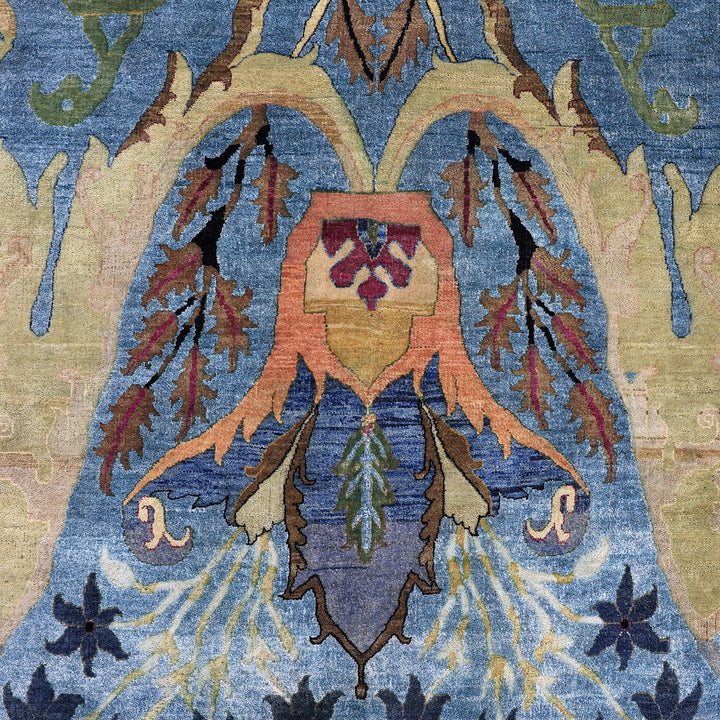 Blue Alchemy Traditional Wool Rug - 8'11" x 12'7"
