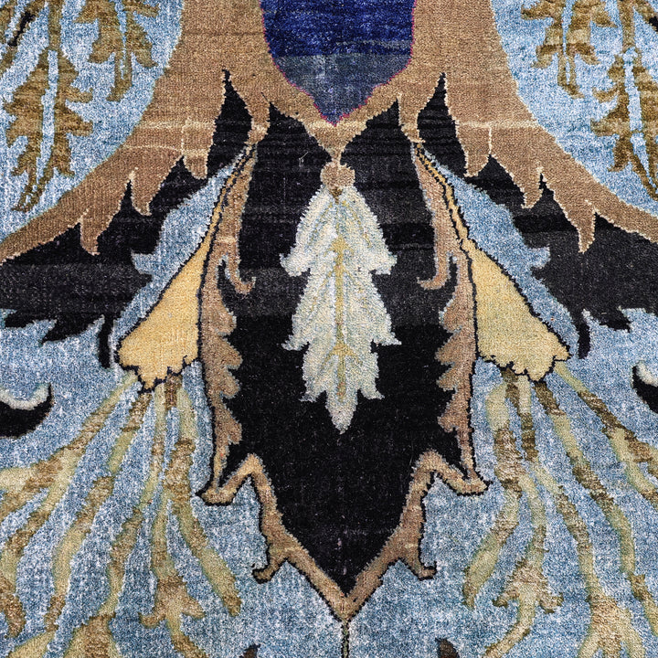 Blue Alchemy Traditional Wool Rug - 8'11" x 12'7"