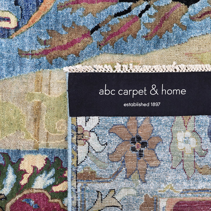 Blue Alchemy Traditional Wool Rug - 8'11" x 12'7"