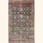 Black Alchemy Traditional Wool Silk Blend Rug - 9'6" x 16'1"