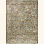 Brown Alchemy Traditional Wool Silk Blend Rug - 8'10" x 12'6"