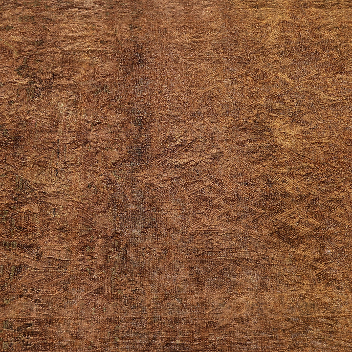 Brown Alchemy Traditional Silk Runner - 3'4" x 12'9"