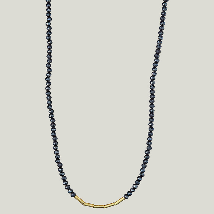 Beaded Hematite Necklace