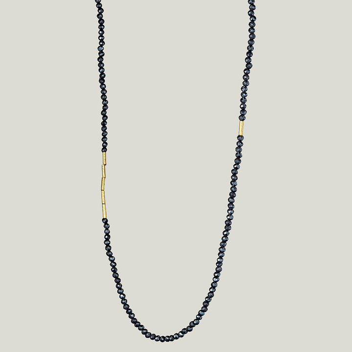 Beaded Hematite Necklace