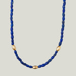 Beaded Lapis Necklace
