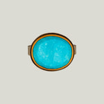 Rosecut Turquoise Ring