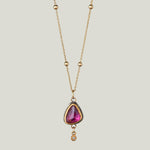 Rosecut Ruby Necklace