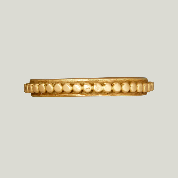 Raised Dot Gold Band