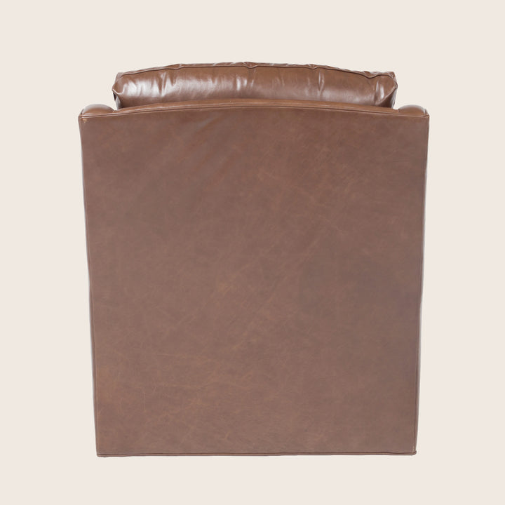 Charlotte Leather Swivel Chair