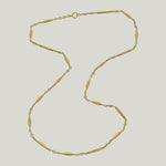 Antique 18KYG Fancy Link Chain w/ Newer Clasp