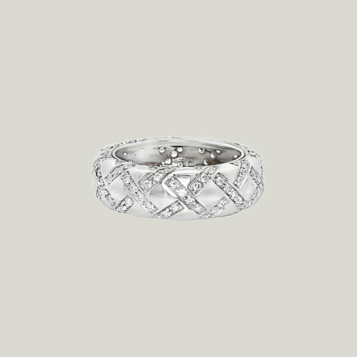 Arfan Paris Diamond Lattice Band