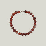 Single Strand GIA Certified Amber Bead Necklace