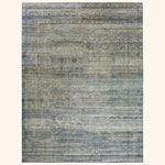 Grey Alchemy Traditional Wool Silk Blend Rug - 12' x 17'