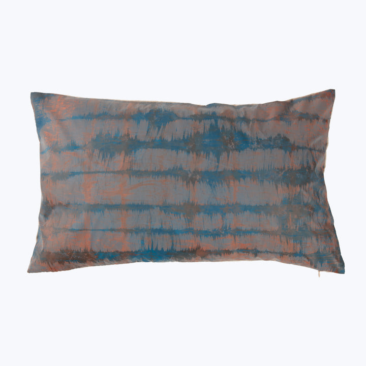 Aurora Brush Cross Pattern Lumbar Pillow