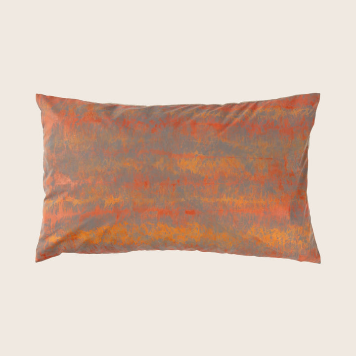 Aurora Brush Cross Pattern Lumbar Pillow