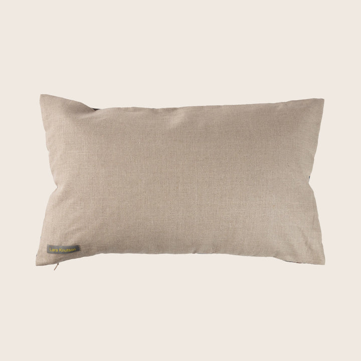 Aurora Brush Cross Pattern Lumbar Pillow