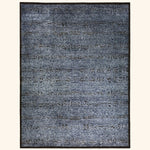 Blue Alchemy Textured Wool Silk Rug - 9' x 12'