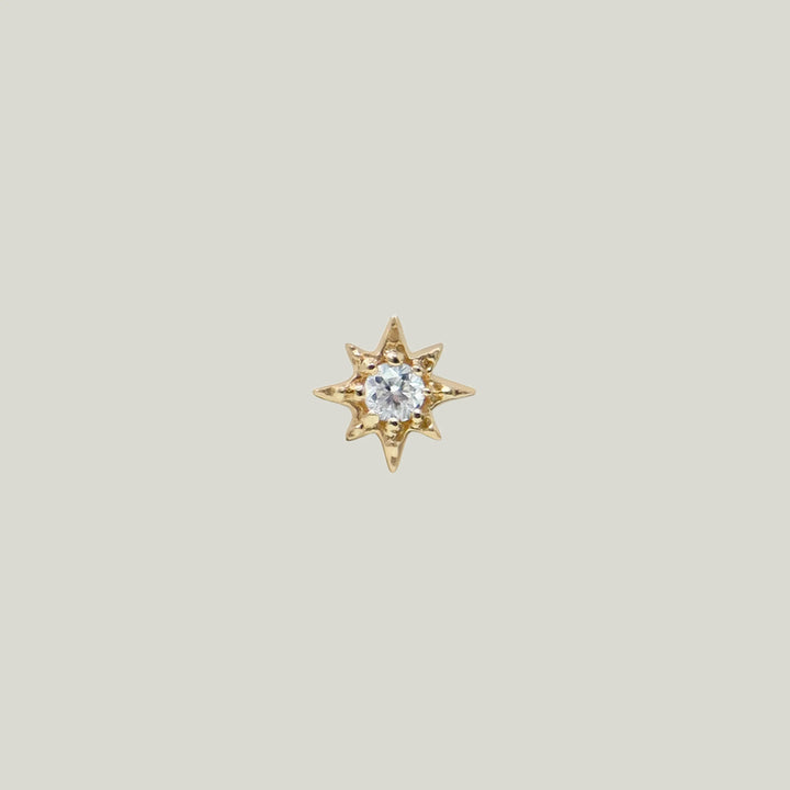 Aztec Petite North Star Single Stud