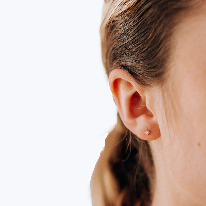 Aztec Petite North Star Single Stud