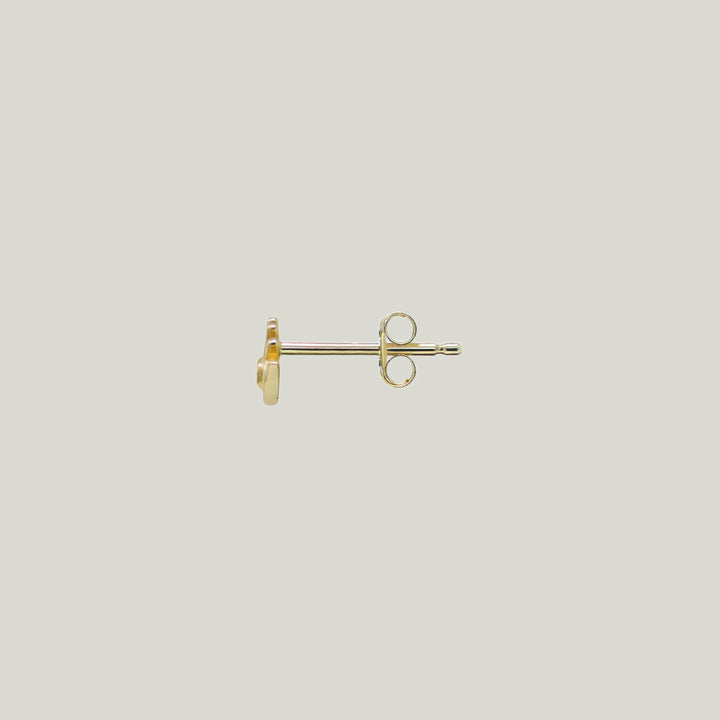 Evil Eye Diamond Lash Single Stud