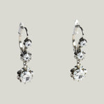 Antique 18KG and Platinum 1.5 ct. TW Diamond Ear Pendants