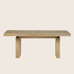 Double Extendable Dining Table