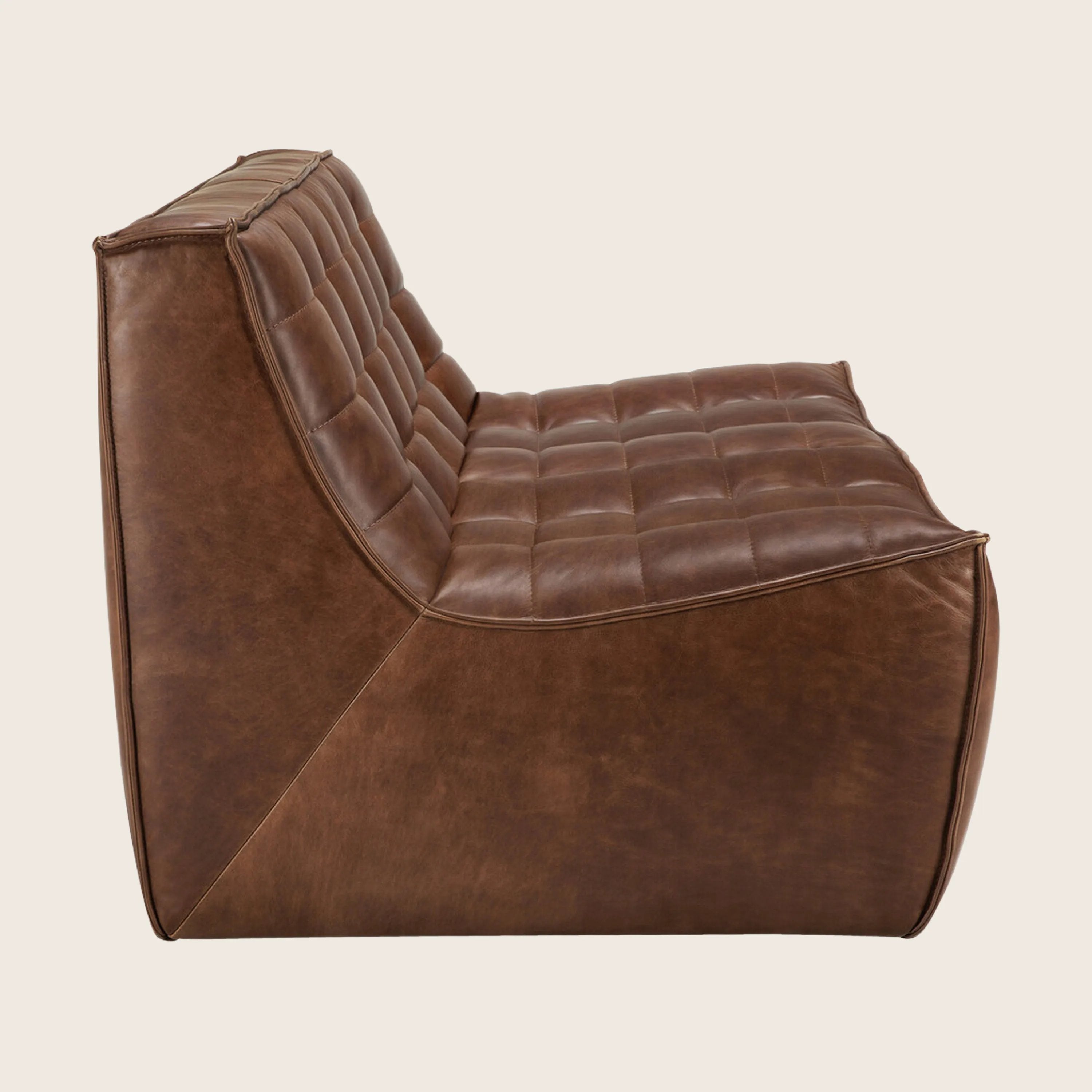 N701 Tufted Armless Sofa – abc carpet & home
