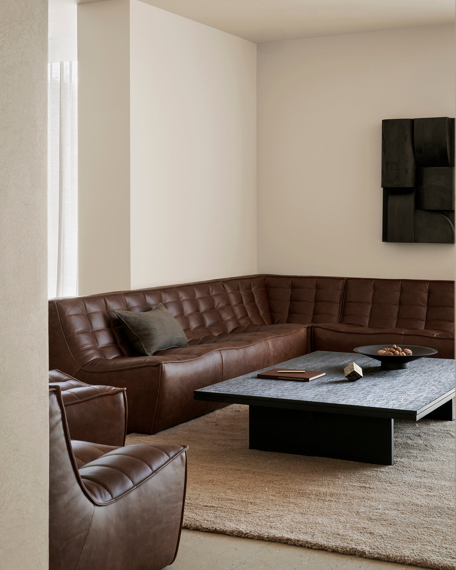 N701 Tufted Armless Sofa – abc carpet & home