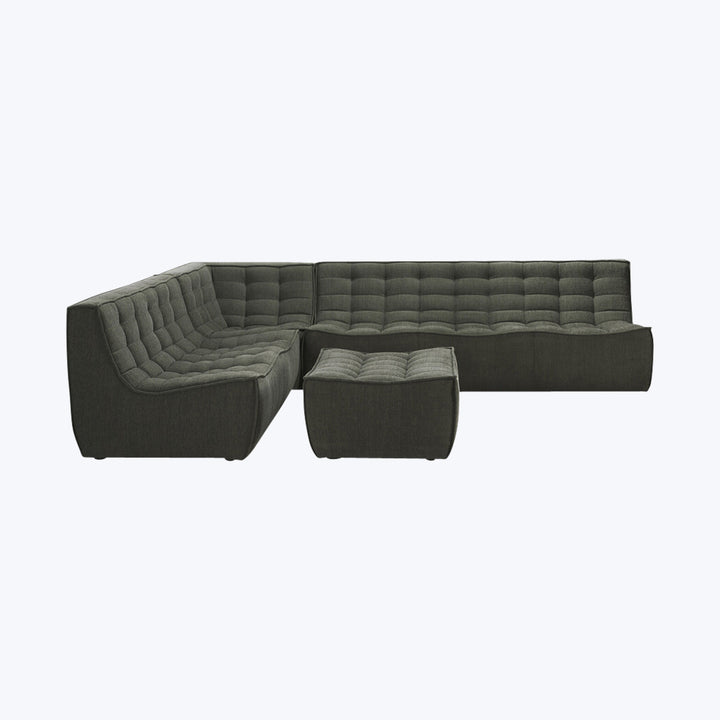 N701 Tufted Armless Sofa