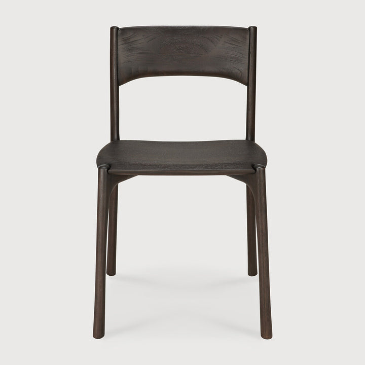 PI Dining Side Chair Teak Brown