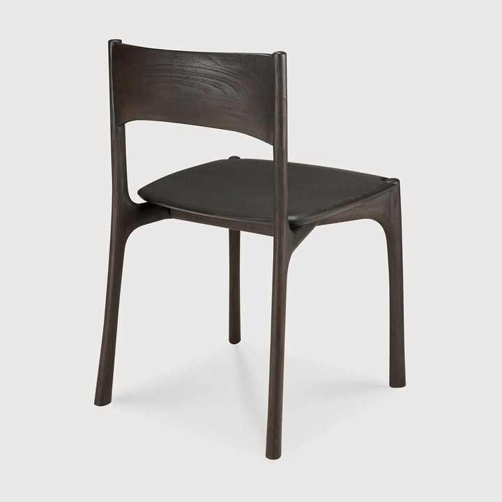 PI Dining Side Chair Teak Brown