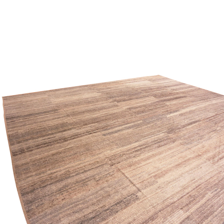 Brown Zameen Moroccan Wool Rug - 18'9" x 25'8"