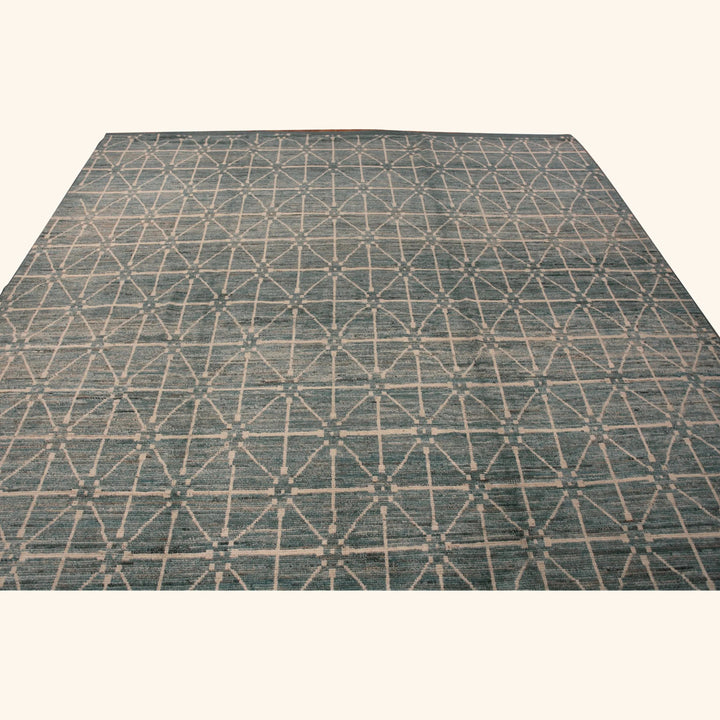 Zameen Transitional Wool Rug - 9'5" x 12'4"