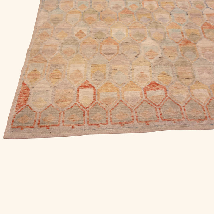 Zameen Transitional Wool Rug - 6'11" x 9'9"