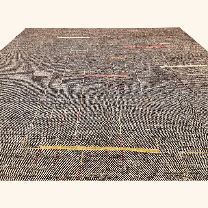 Zameen Transitional Wool Rug - 8'10" x 11'11"