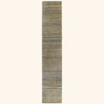 Grey Alchemy Transitional Silk Wool Blend Runner - 2'10" x 15'1"