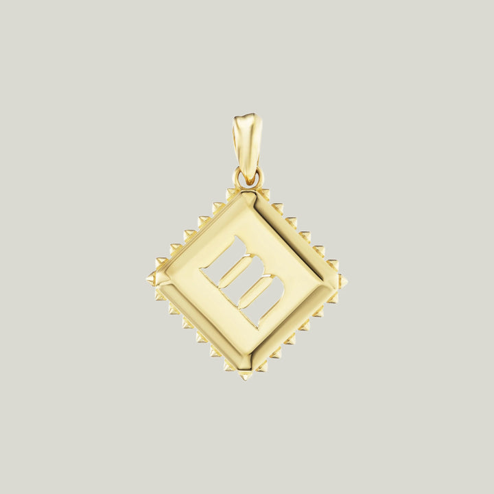 Mini Initial Pendant - M