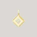 Mini Inital Pendant - A