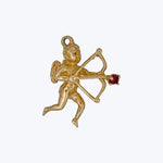 1950' cupid Charm in 14k Yellow Gold