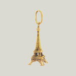 1970's Eiffel Tower Charm in 14k Yellow Gold