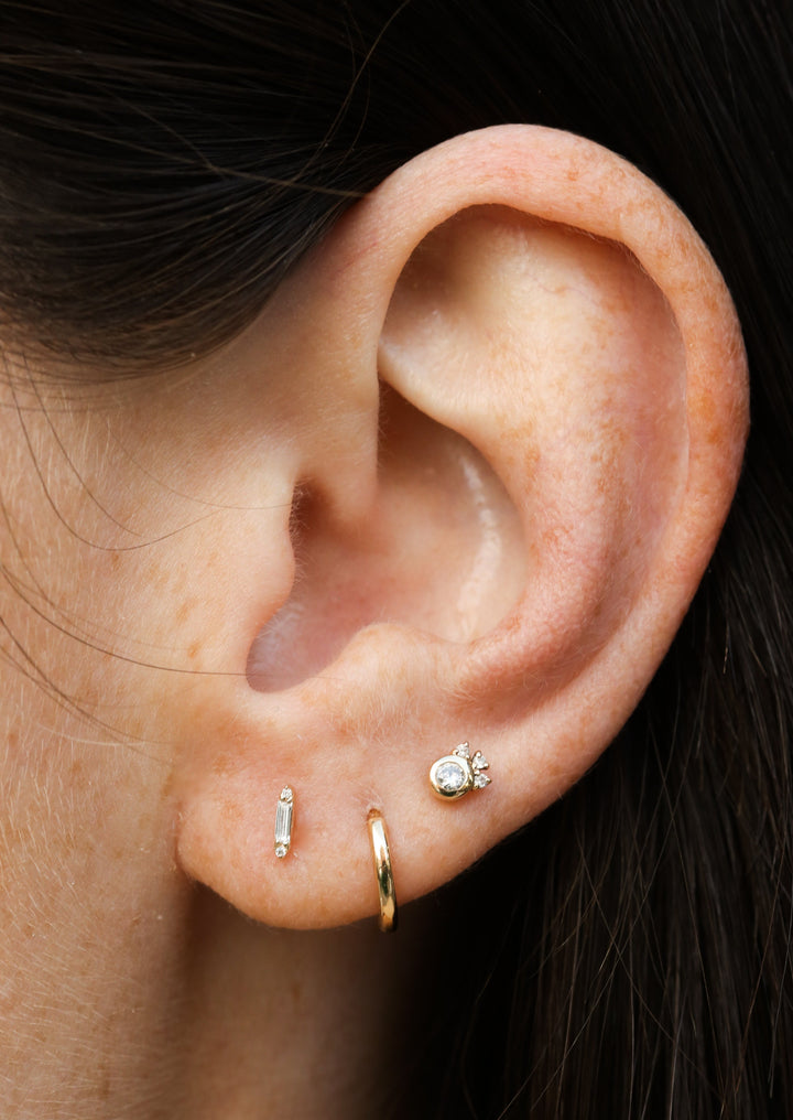 Dazzle Stud with Diamond